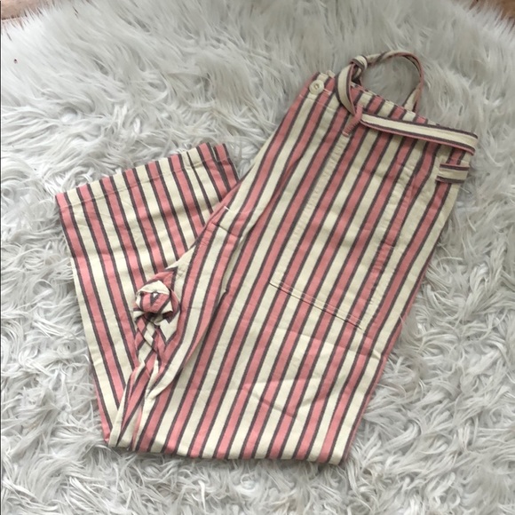 NEW • The Great • Convertible Striped Trouser Lg - Picture 6 of 7